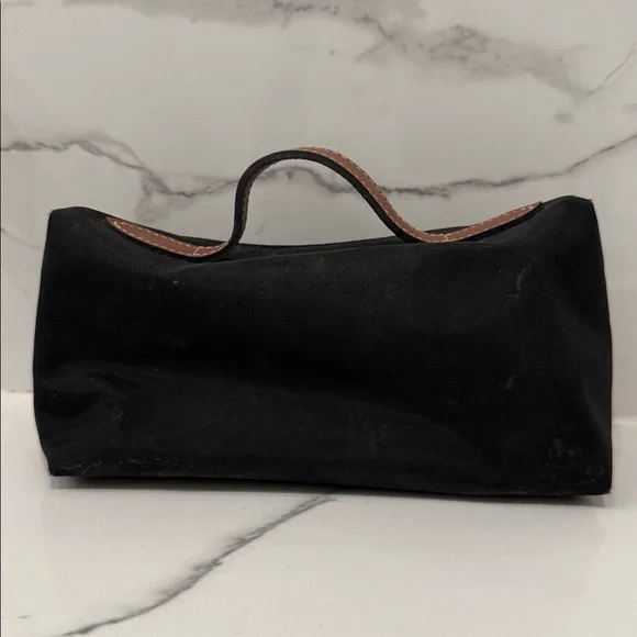 Longchamp Le Pliage Black Nylon Cosmetics Case - Picture 2 of 6